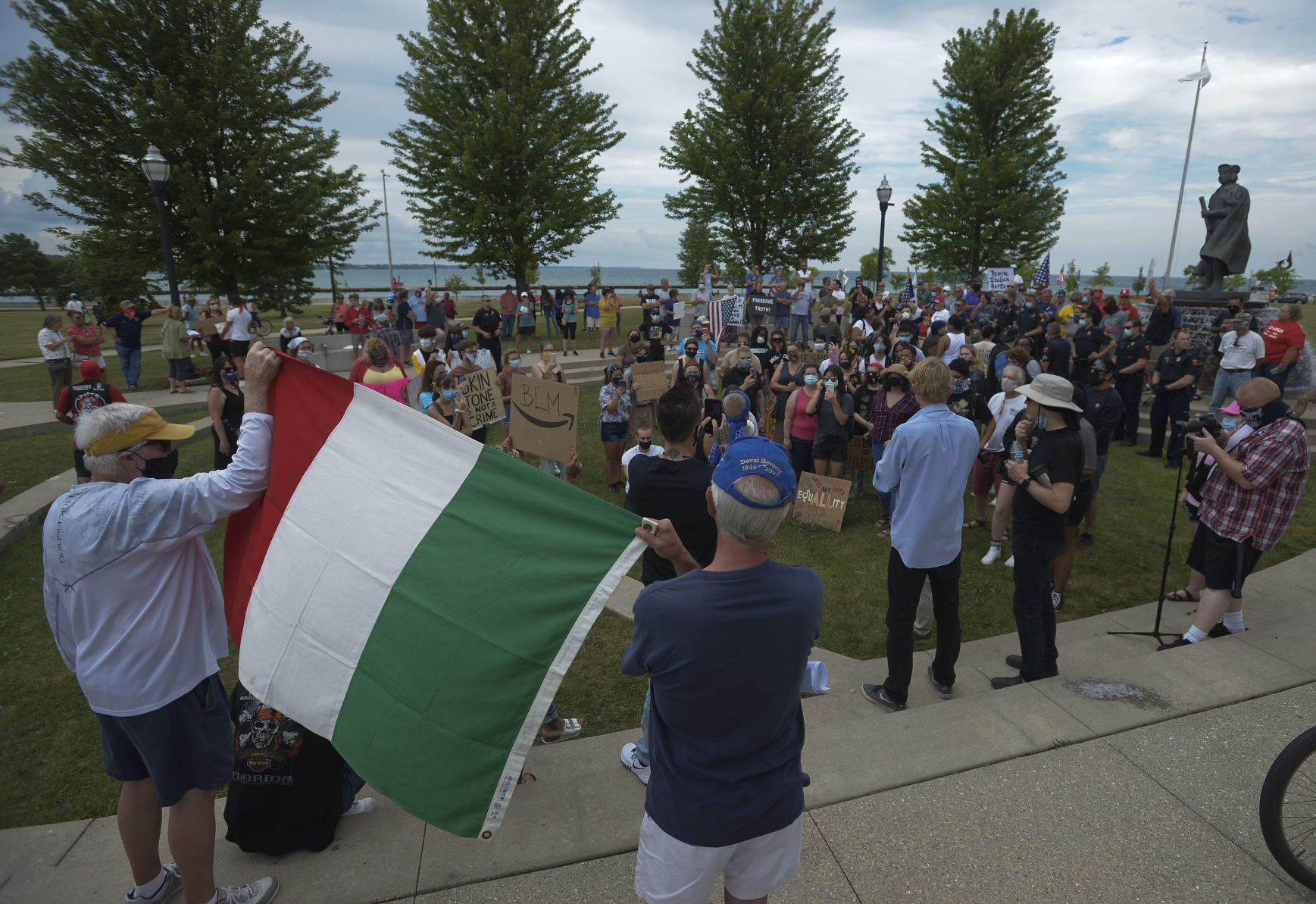 CHRISTOPHER COLUMBUS PROTEST